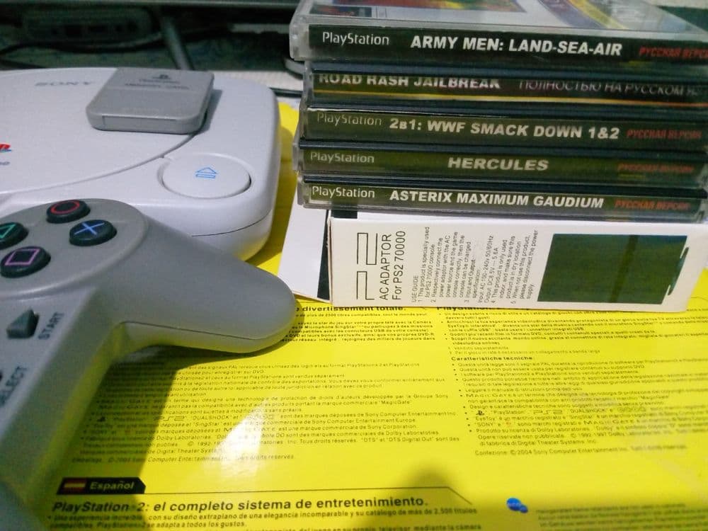Ps one игравшая приставка в идеальном состояние! — 4