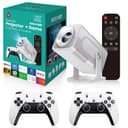 HCS350Pro — Portativ o‘yin pristavkasi konsol proyektorli, Wi-Fi  at11