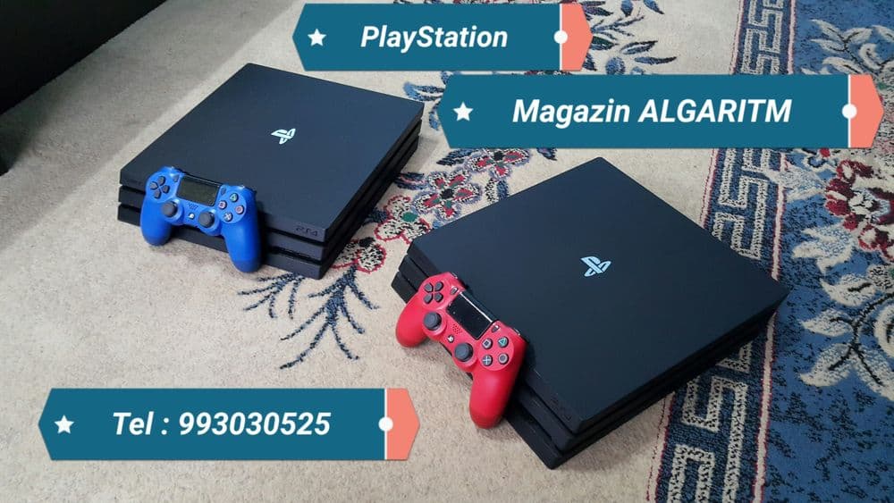 Playstation 4. PRO { 4K }. HDR. + Joystick + Games. — 4