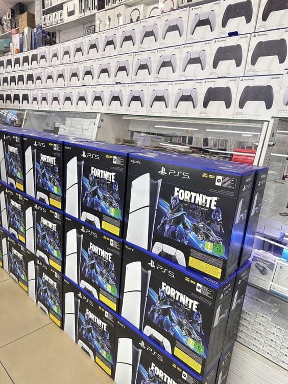 Playstation 5 слим 1тб новые с играми и гарантии от магазина — 1