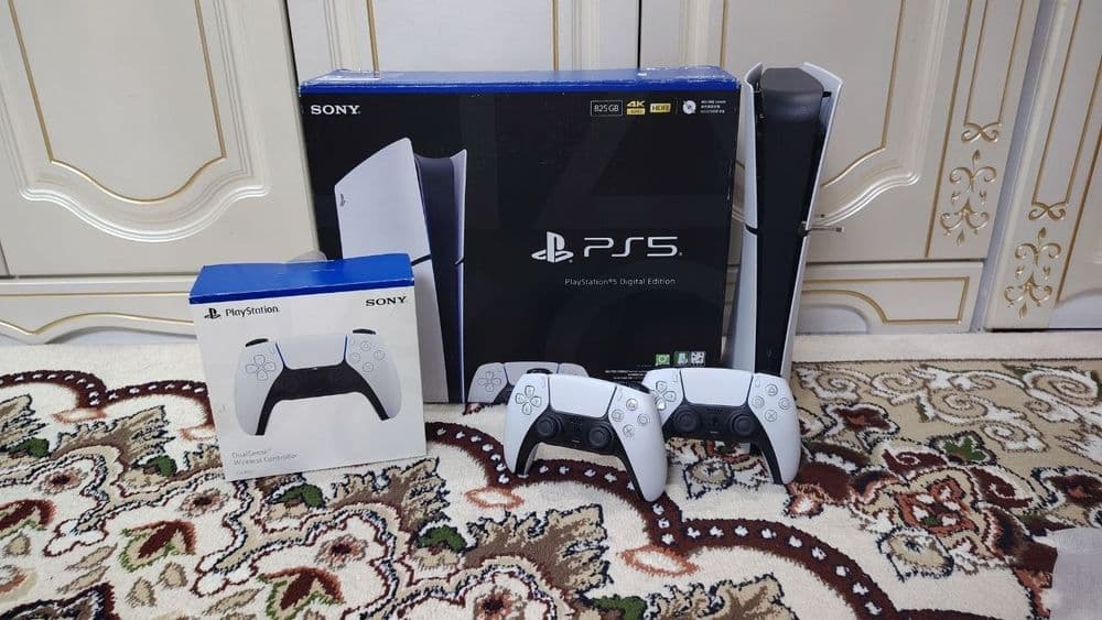 Playstation 5 Slim 1Tb Европа регион 2 Джойстик состояние новий — 2