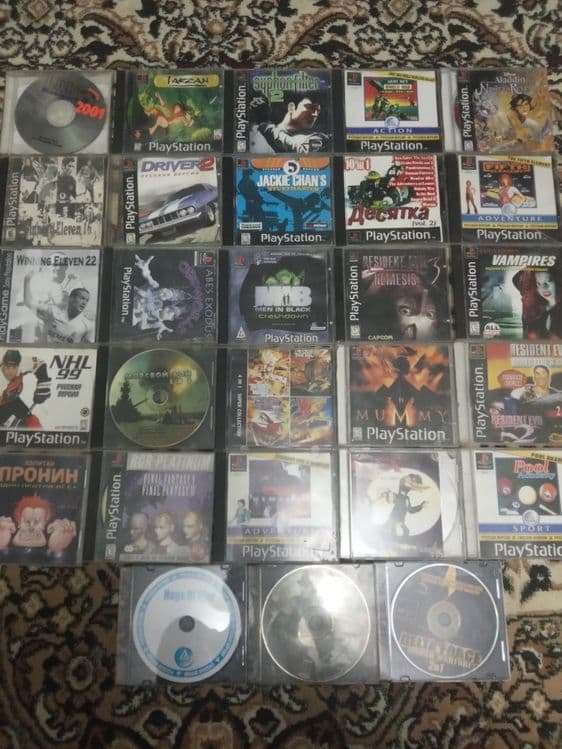 Playstation 1 +2 оригинал чипланган — 11