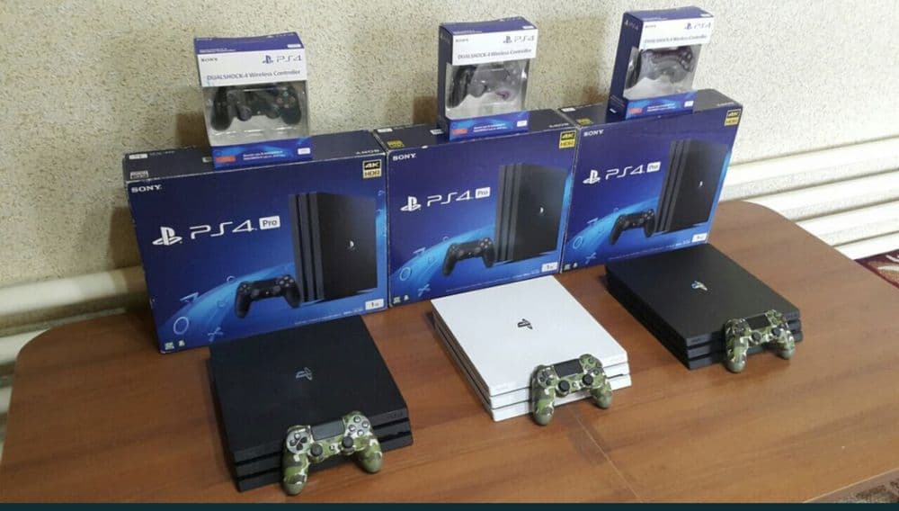 Playstation4 Pro 1TB HDR 50 Top с играми на борту как на фото — 1