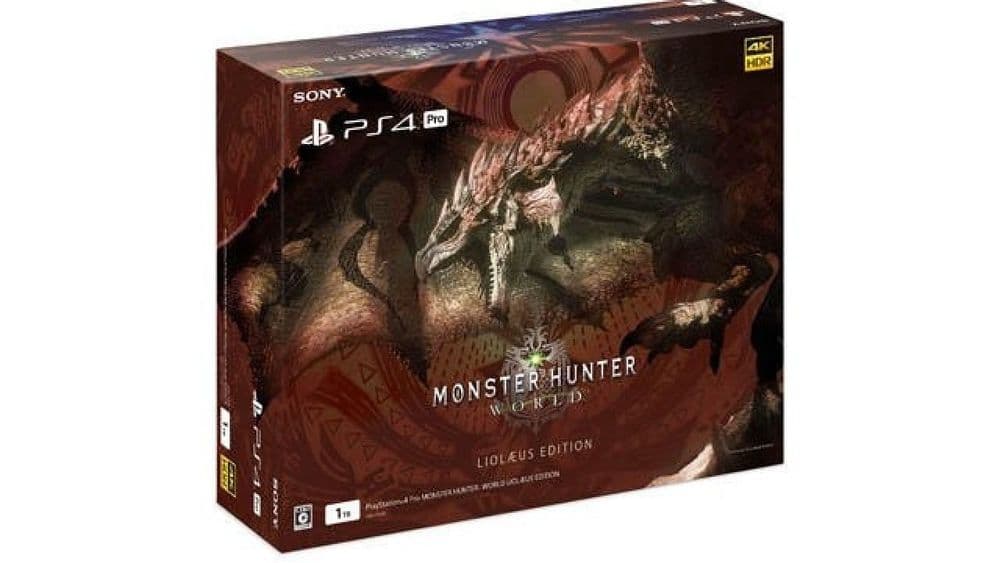 Playstation 4 PRO. { 4K } HDR. 1.TB  { MONSTER HUNTER } Limited. — 8