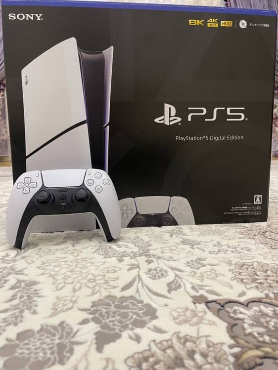Новая PS5 1TB SLIM/приставка Digital Edicion /без дисковода — 1