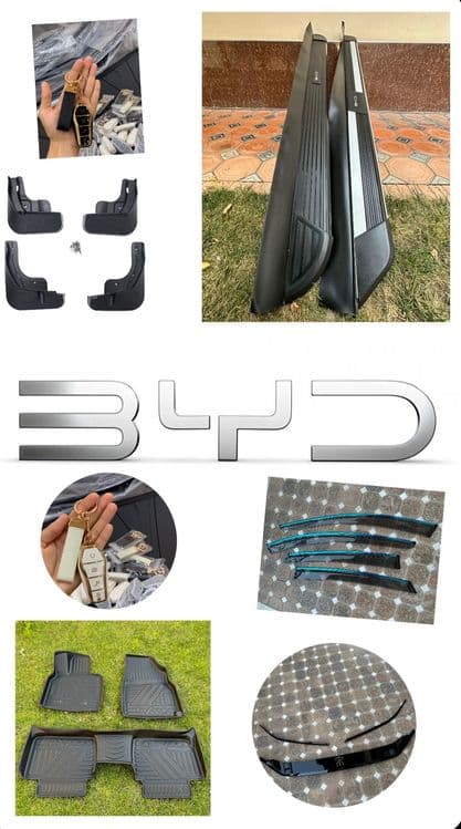 BYD Аксессуары ПЕРВЫЕ РУКИ, полики пороги брызговики ветровики и др. — 1