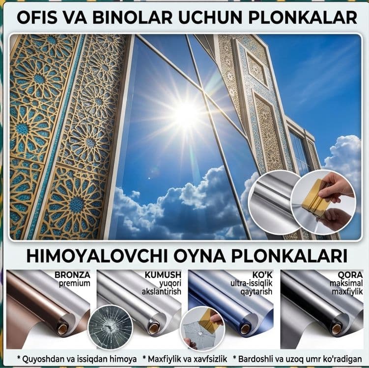 Tanirofka, broni plyonka, sonsa zashita, xizmat ko’rsatish, тонировка — 2