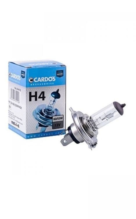 Лампы галогеновые автомобильные CARDOS H4 & H7 усиленные — 1