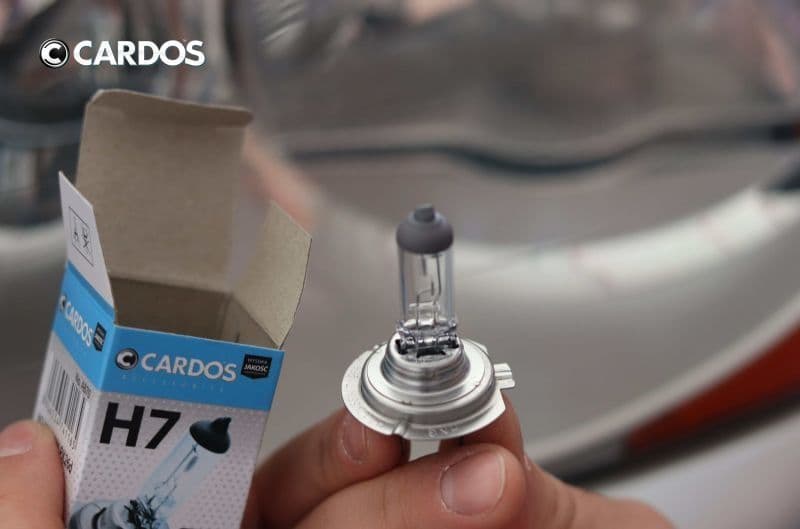 Лампы галогеновые автомобильные CARDOS H4 & H7 усиленные — 2