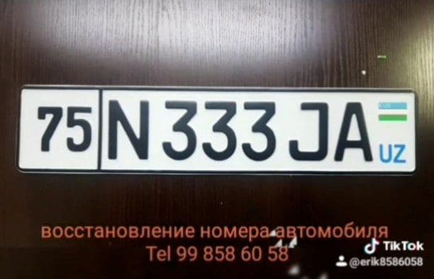Восстановление автомобильных номеров — 4