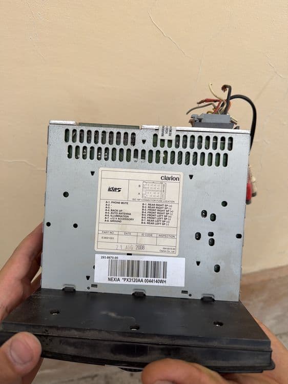 Nexia magnetafon clarion — 2
