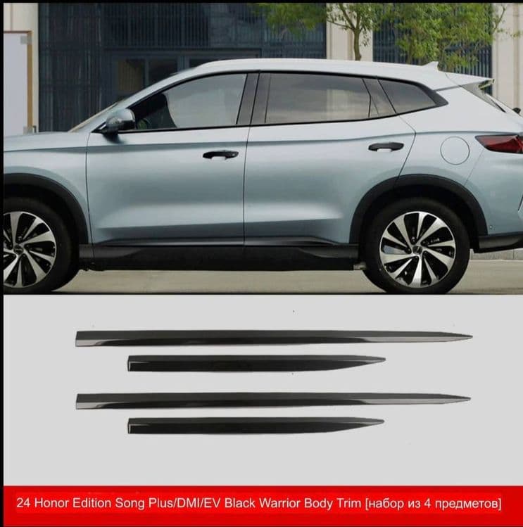 Глянцевая черная накладки для молдинга  BYD Champion — 1