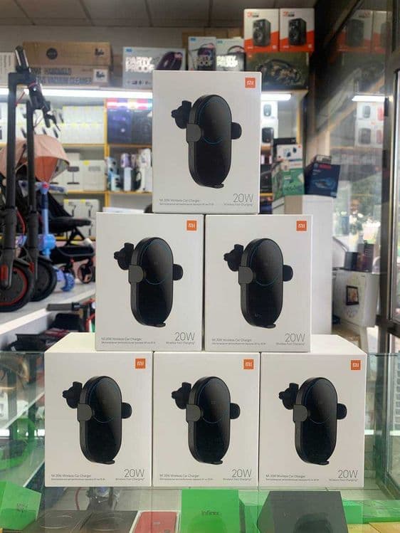 Беcпроводная зарядка для машины Xiaomi Mi 20W — 1