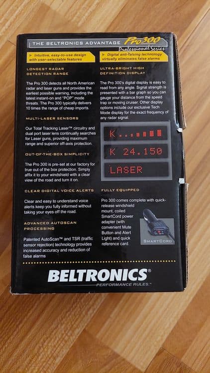 Антирадар Beltronics pro300 — 3