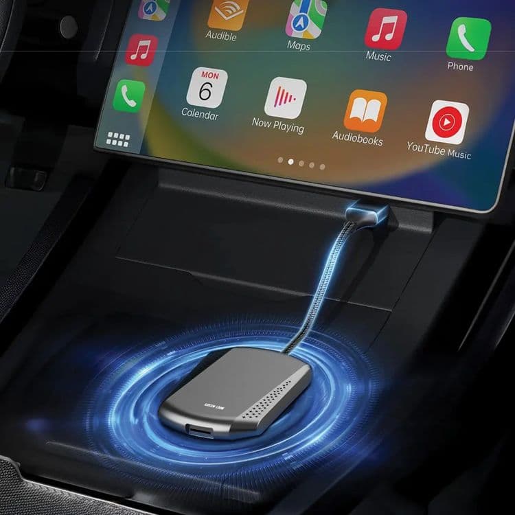 Беспроводной адаптер конвертер для CarPlay Green lion/Доставка 24/7 — 6
