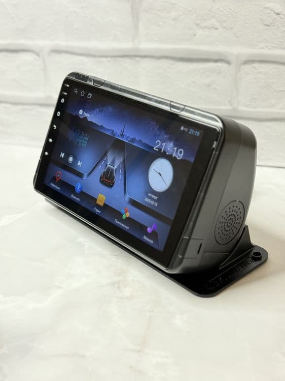 Магнитола для любого авто андроид 13 с рамкой WiFi — 1