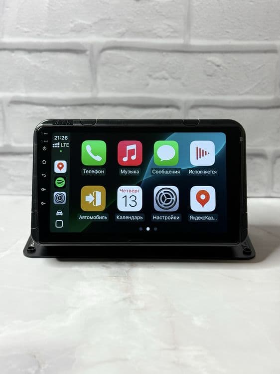 Магнитола для любого авто андроид 13 с рамкой WiFi — 2