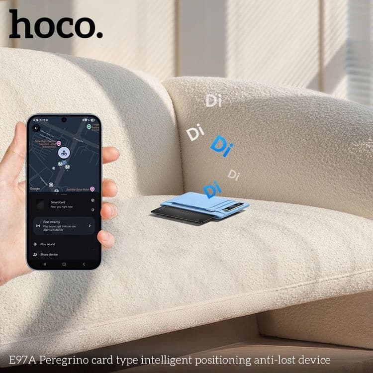 Airtag Портативный GPS трекер Hoco в виде карточки / Доставка 24/7 — 5