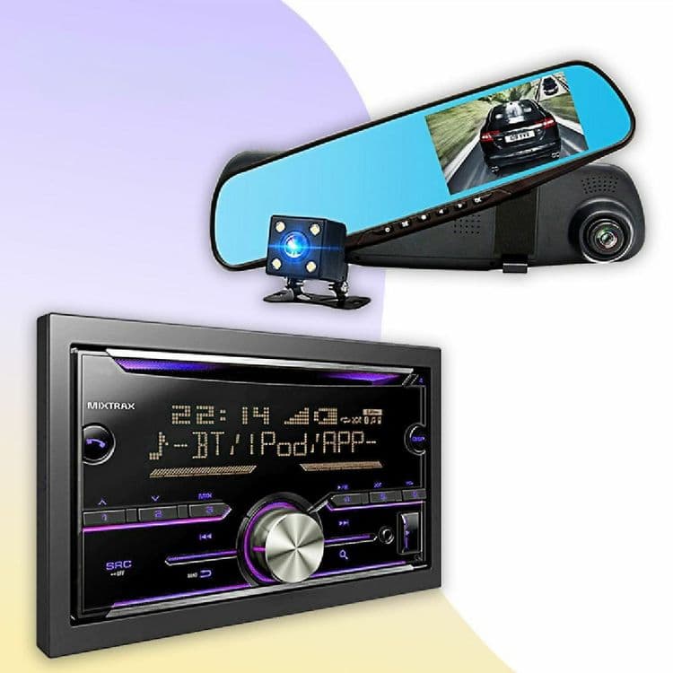 Magnitola va Videoregistator ikkitasi birda — 1