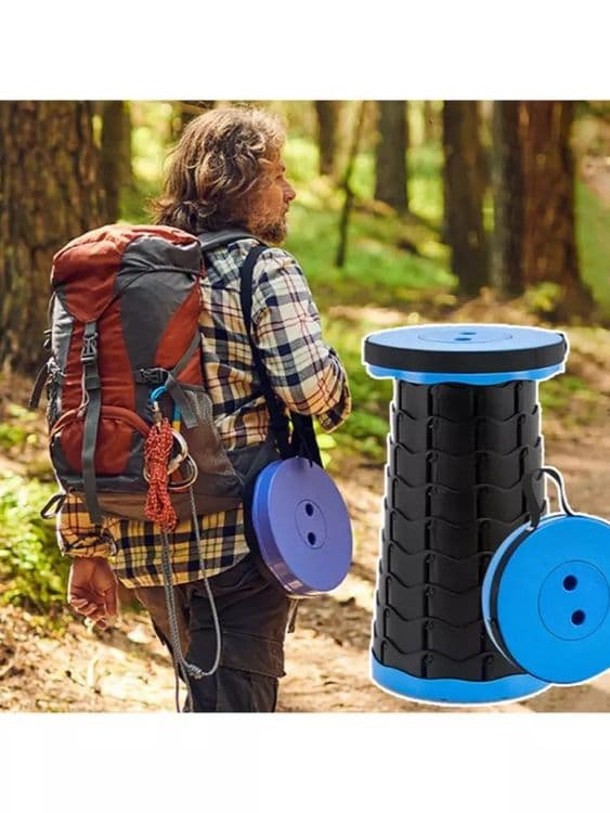 Piknik va baliq ovlash uchun yiģma stul aksiyada — 2