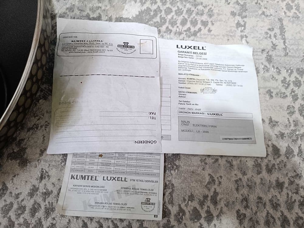 Электрическая мини-печь Luxell LX-3590 серии «Süper Börekçi» — 5