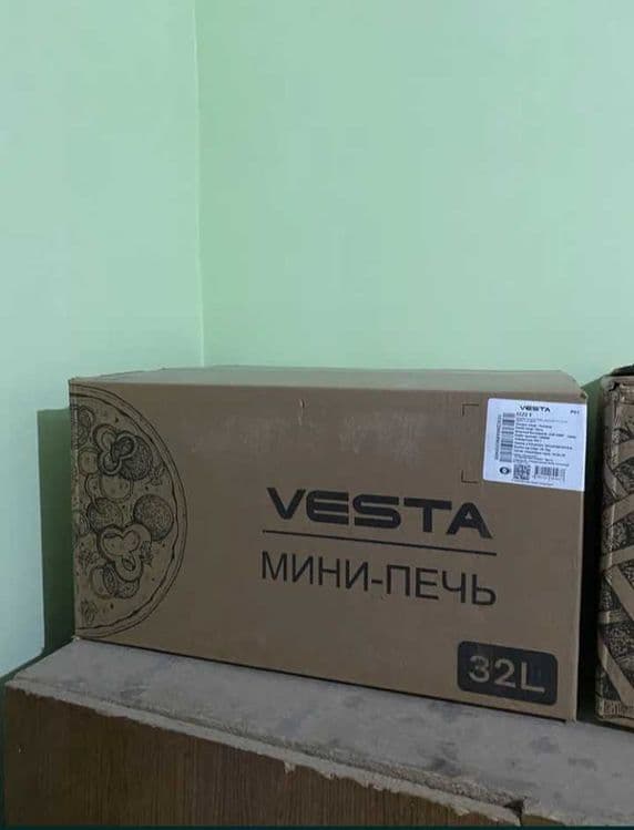 Духовка vesta 32 литр новый — 1