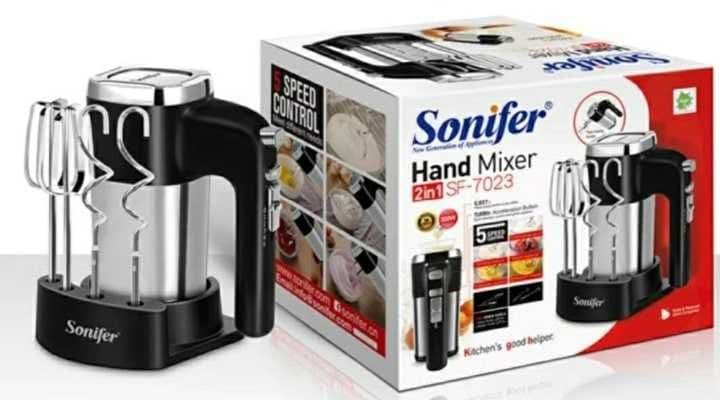 123 Сведения о продукте Sonifer Electric Food Mixers 5-скоростной — 6