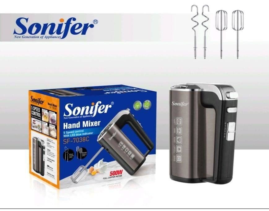 Многофункциональный ручной миксер для теста Sonifer SF-7038 — 3