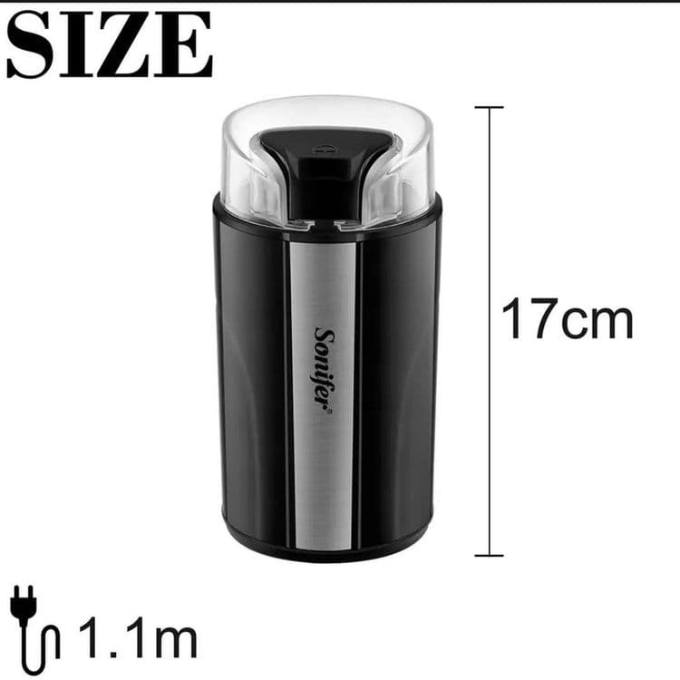 Электрическая мини мельница kofemolka кофемолка Sonifer sf-3567 — 2