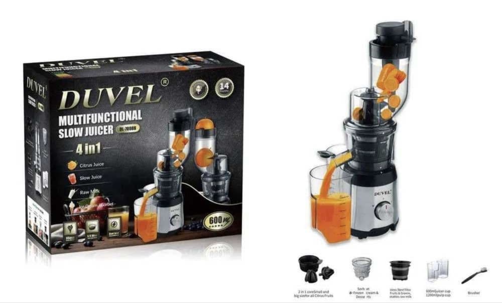 Соковыжималка Шнековий Duvel dl-7008 Шнековая Соковижималка Shnek Sok — 1