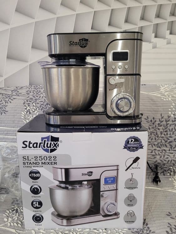 Планетарный миксер с таймером Starlux — 5