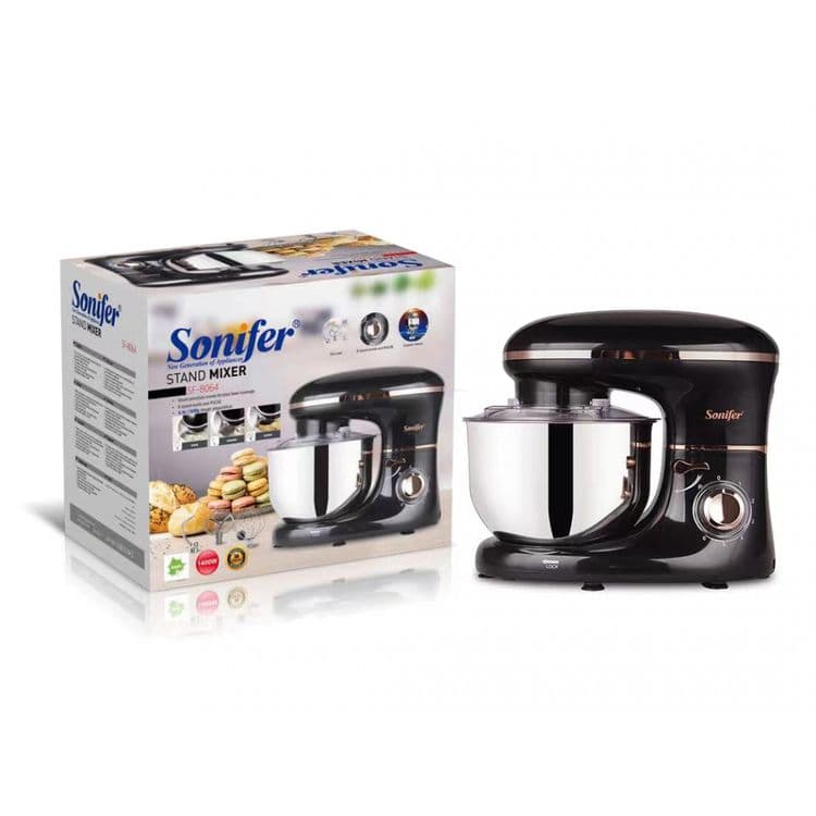 Планетарный миксер Промышленный с чашкой Stand Mixer Mikser sf-8064 — 1