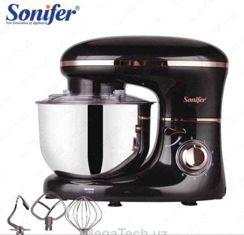 Планетарный миксер Промышленный с чашкой Stand Mixer Mikser sf-8064 — 5