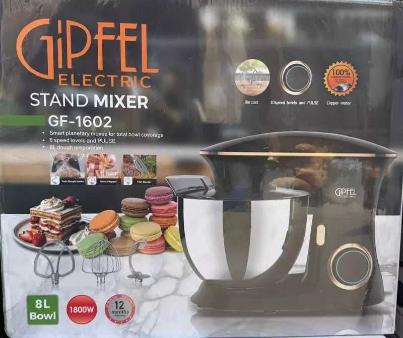 Планетарный миксер Gipfel 1602 на 8лт с бесплатной доставкой! — 1