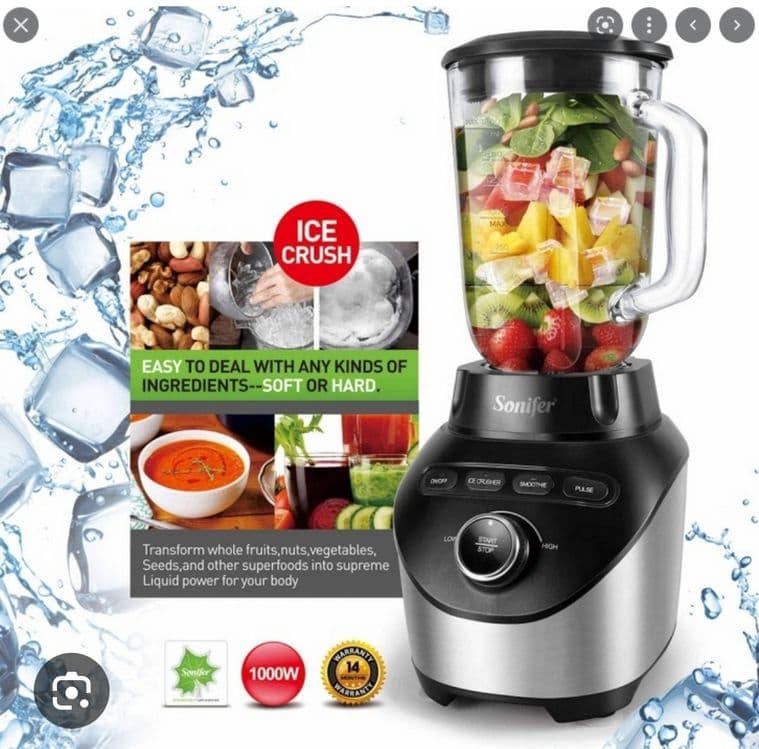 Блендер Sonifer мощный и многофункциональный Sonifer blender 5 funksiy — 11