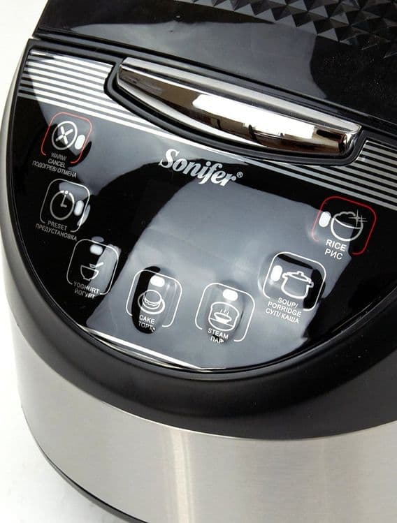 Мультиварка Рисоварка Пароварка multivarka Sonifer sf-4003 — 4
