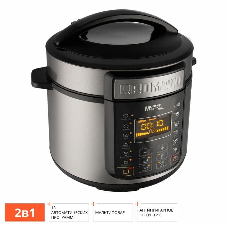 Мултиварка+скороварка Redmond PM-381 оригинал — 7