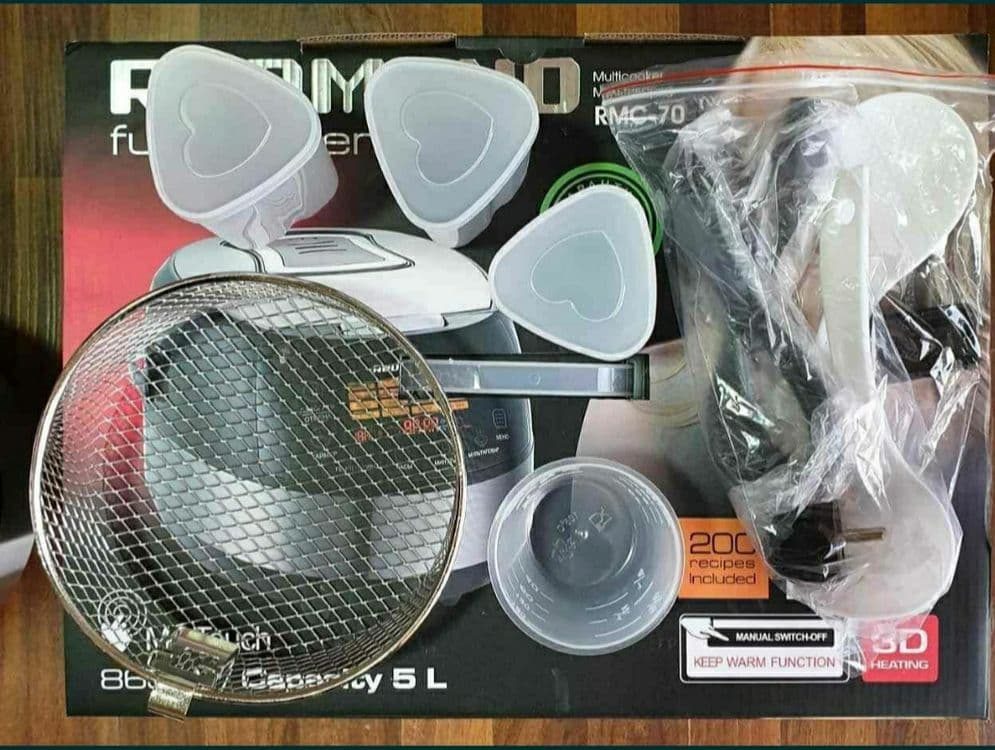 Даставка безплатная. Мультиварка  Multivarka Kitchen RMS-70 — 3