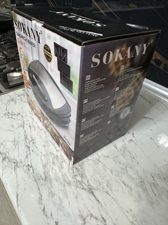 Сэндвичница Sokany 3 в 1 — 6