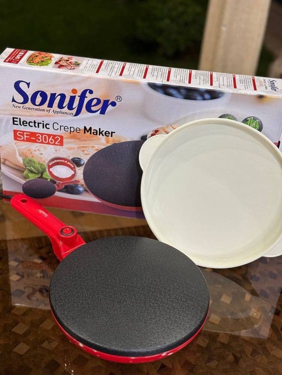 Электрическая блинница блинчик Elektr blinchik pishirgich SONIFER — 4