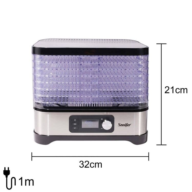 Сушилка для овощей и фруктов meva quritgich SONIFER SF-4016 — 3