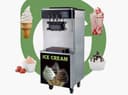Музкаймок Аппарати Frizer Soft Ice Cream 3 Краник Кафе Бизнес Ускуна