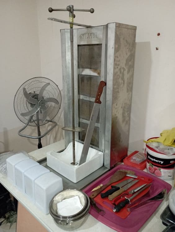 Lavash aparat kerakli aspoblari bilan — 1
