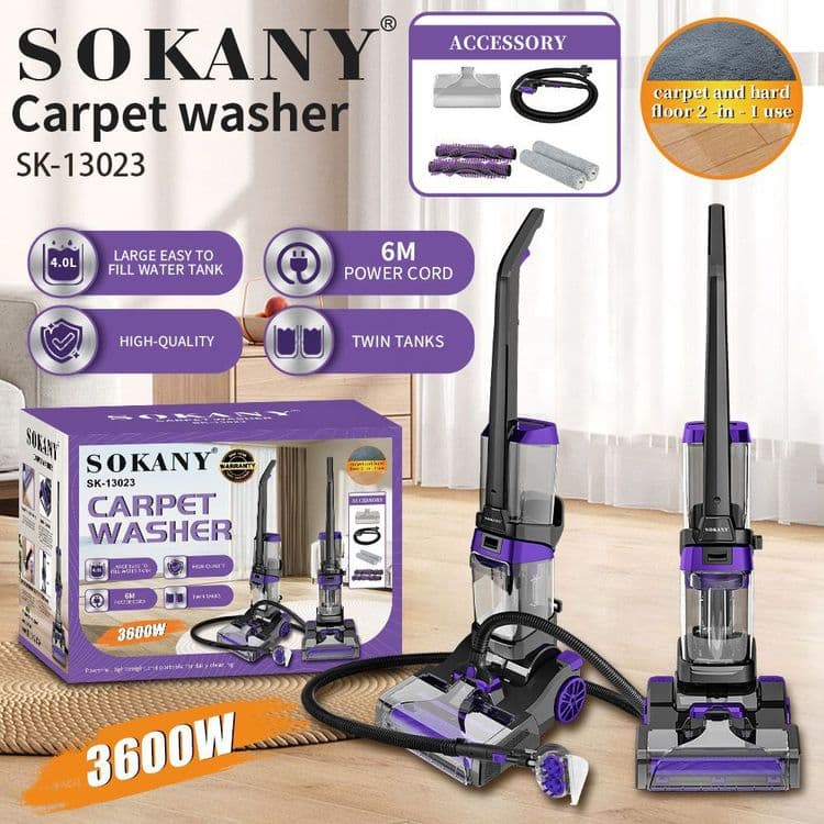 Моющий пылесос пилесос changyutgich plisos SOKANY SK-13023 — 3