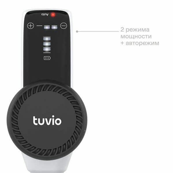 Вертикальный пылесос, беспроводной, Tuvio TS02TBHW, белый/черный — 10