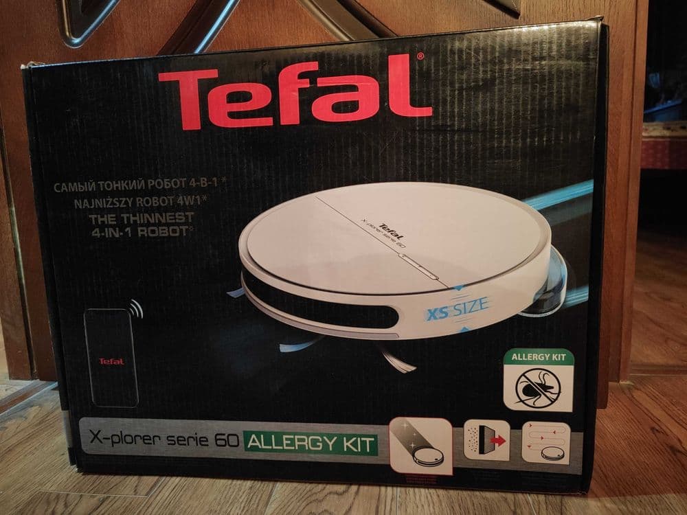 Робот-пылесос Tefal X- plorer Serie 60 RG7447WH  Б/у — 1