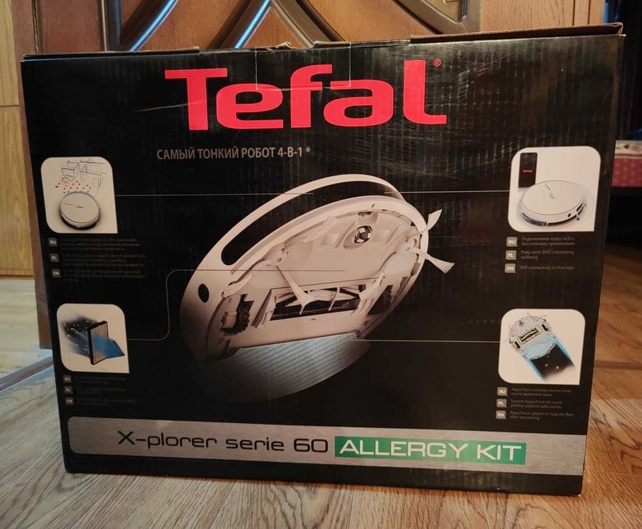 Робот-пылесос Tefal X- plorer Serie 60 RG7447WH  Б/у — 2