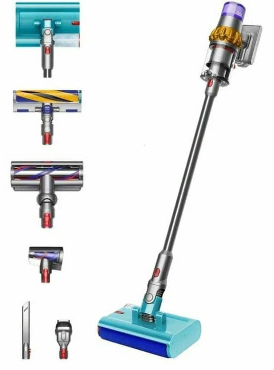 Пылесос Dyson V15s Detect submarine (SV47) UK, yellow/nickel — 1