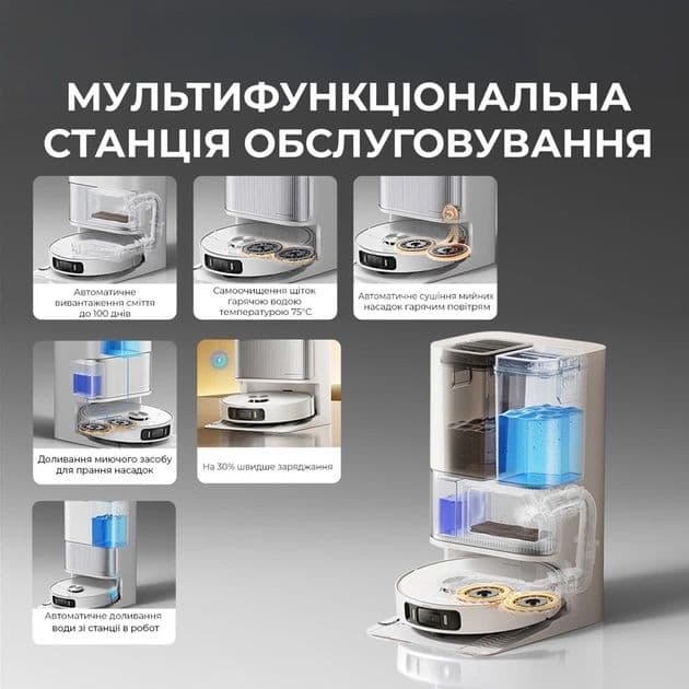 Робот-пылесос Xiaomi Dreame L40 Ultra Авто мойка и сушка мопов 2026 — 13