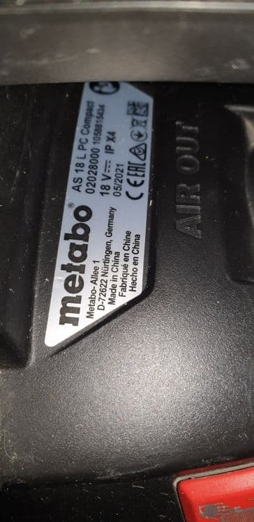 Metabo palisos 18 w — 6